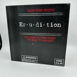 Er*u*di*tion Erudition Jump Start the Road to Reading Sight Word Edition Ages 3+